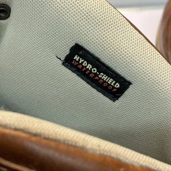 Rockport Mens Size 12 Boots Brown Leather Waterproof Hydro Shield Ankle EU 46.5 - Picture 8 of 12